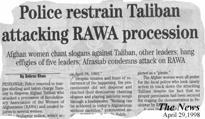 Cutting of The News, April 29,1998