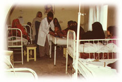 The hospital was closed due to financial problems of RAWA