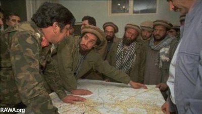 Massoud with criminal Parchami Generals