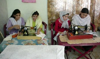 rawa tailoring afghan orphanage peshawar class pakistan project supporting past three years been