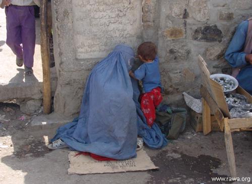 Beggar in Kabul