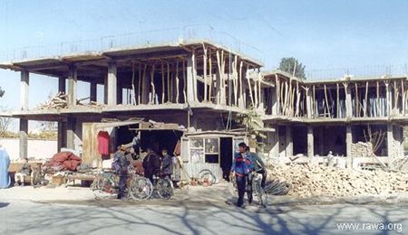 Building of Basir Salangi, former chief of Kabul police