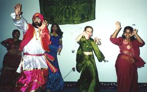 Bhangra, India's most popular folk dance performed in the event
