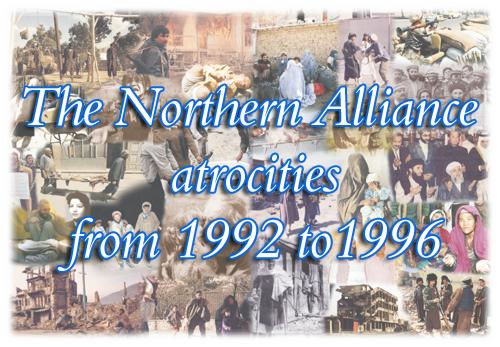 NA atrocities in Afghanistan from 1992-96