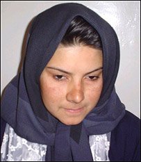 Nadia Anjuman, Afghan woman poet, who was killed by her husband.