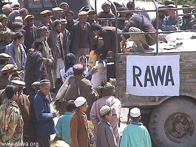 Earthquake victims in Nahrin - North Afghanistan