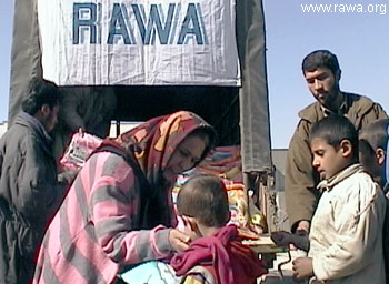 RAWA's aid to biggest Kabul Orphanage