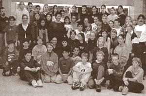 The Roberts Creek Elementary School children