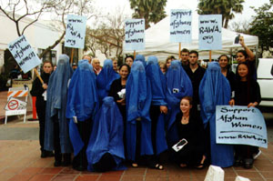 RAWA supporters Santa Barbara, CA, USA