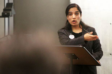 Malalai Joya speaks at Calgary University