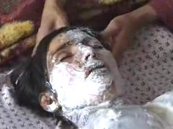 Self-immolation by an Afghan woman