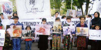 RAWA sit-in demo on International Human Rights Day (December 10,1998- Islamabad)