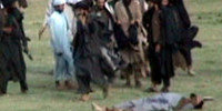 Taliban Publicly Cut Throat of a Victim